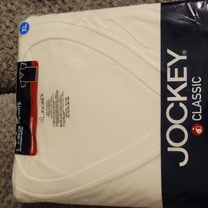 NWT Men's Jockey V-neck T-shirts - XL